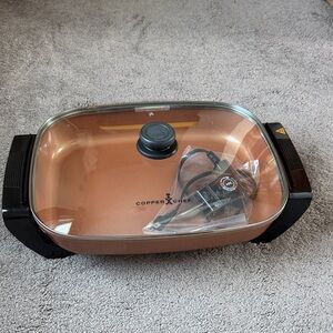 Copper Chef 12” Non Stick Electric Skillet
